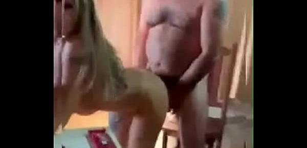  Daughter is recorded with the cell phone while her father fucks her